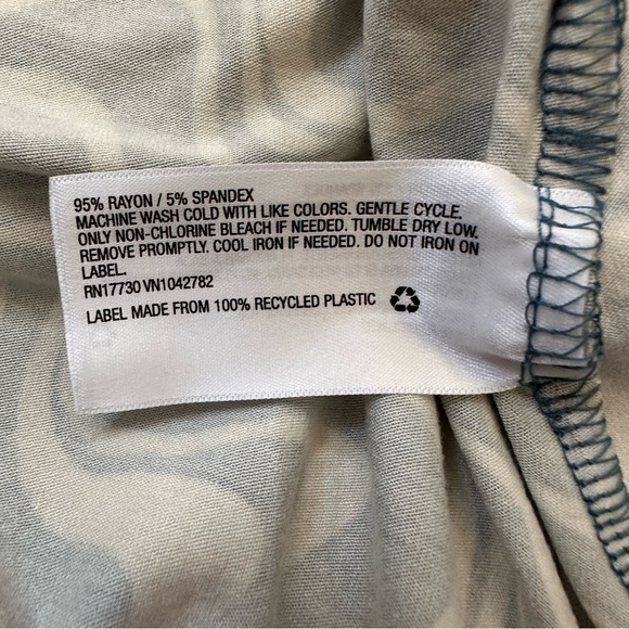 Ava & Viv Asymmetrical Sleeveless Blue Midi‎ Dress Size 3X NWT - Picture 13 of 13